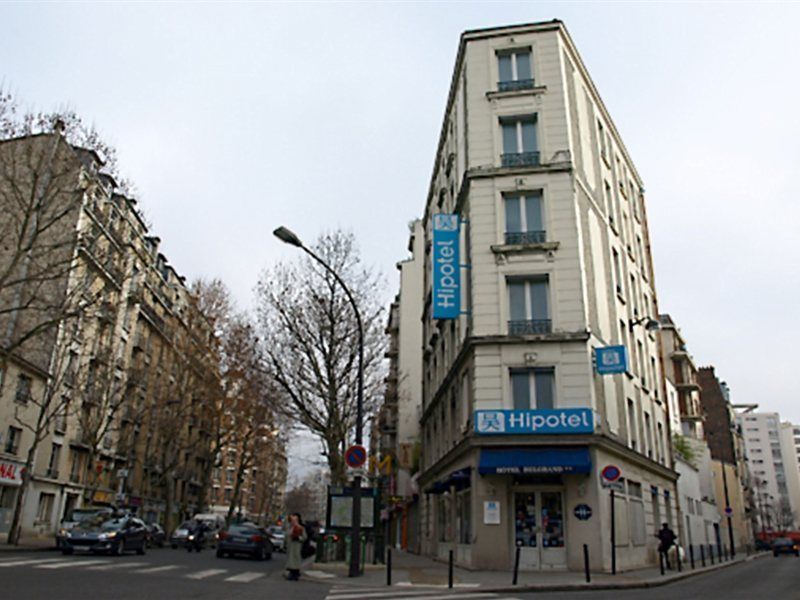 Hipotel Paris Belgrand Mairie Du 20Eme Exterior foto